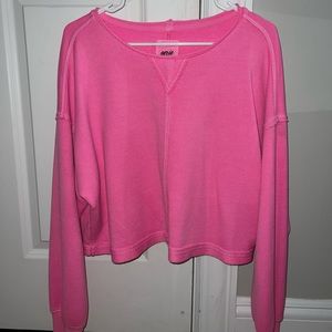 Hot Pink Off the Shoulder Top